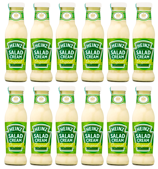 12 x Heinz Salad Cream 285Gm