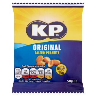 Kp Peanuts Salted 50G