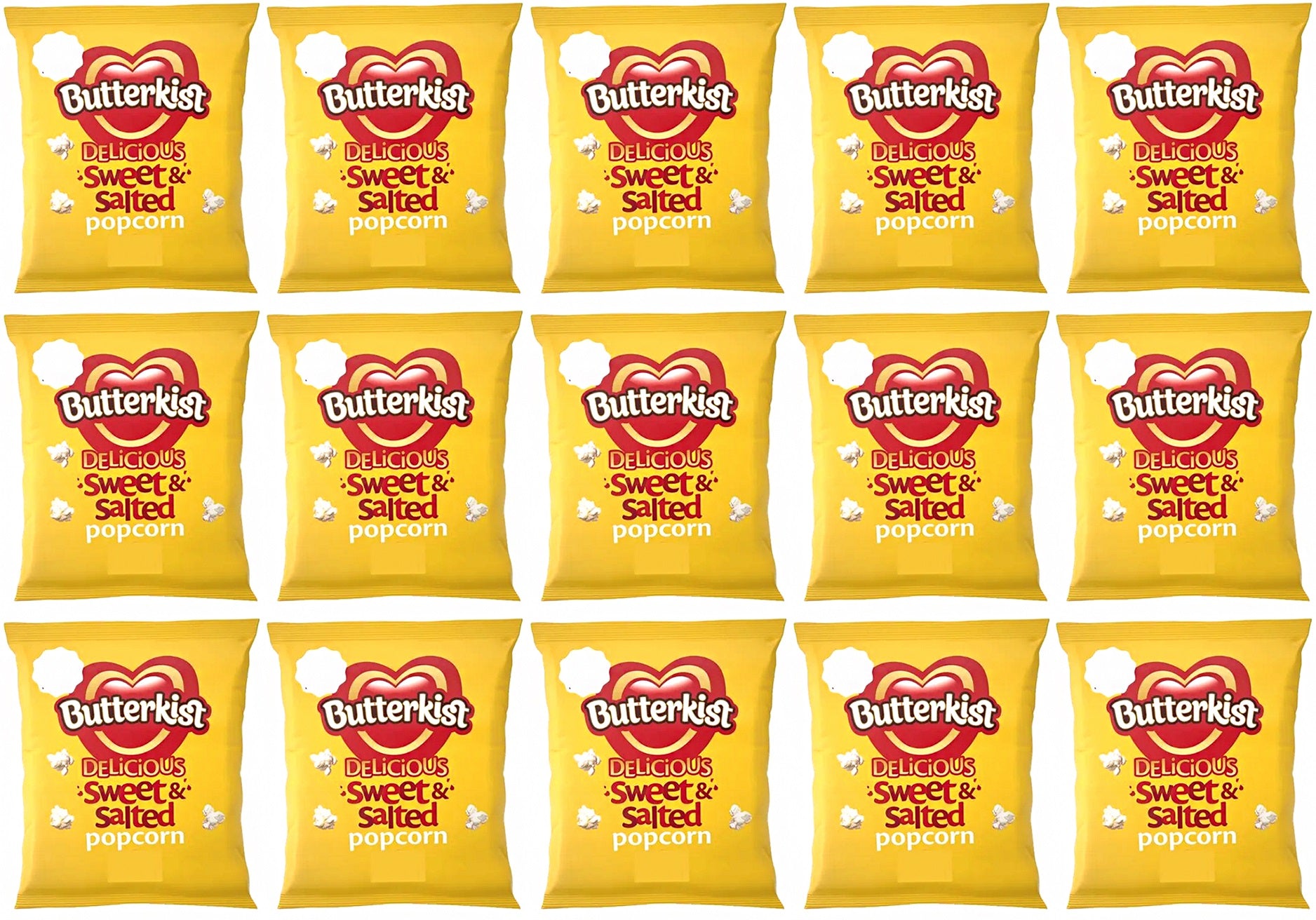 15 x Butterkist Sweet & Salted Popcorn 70GM