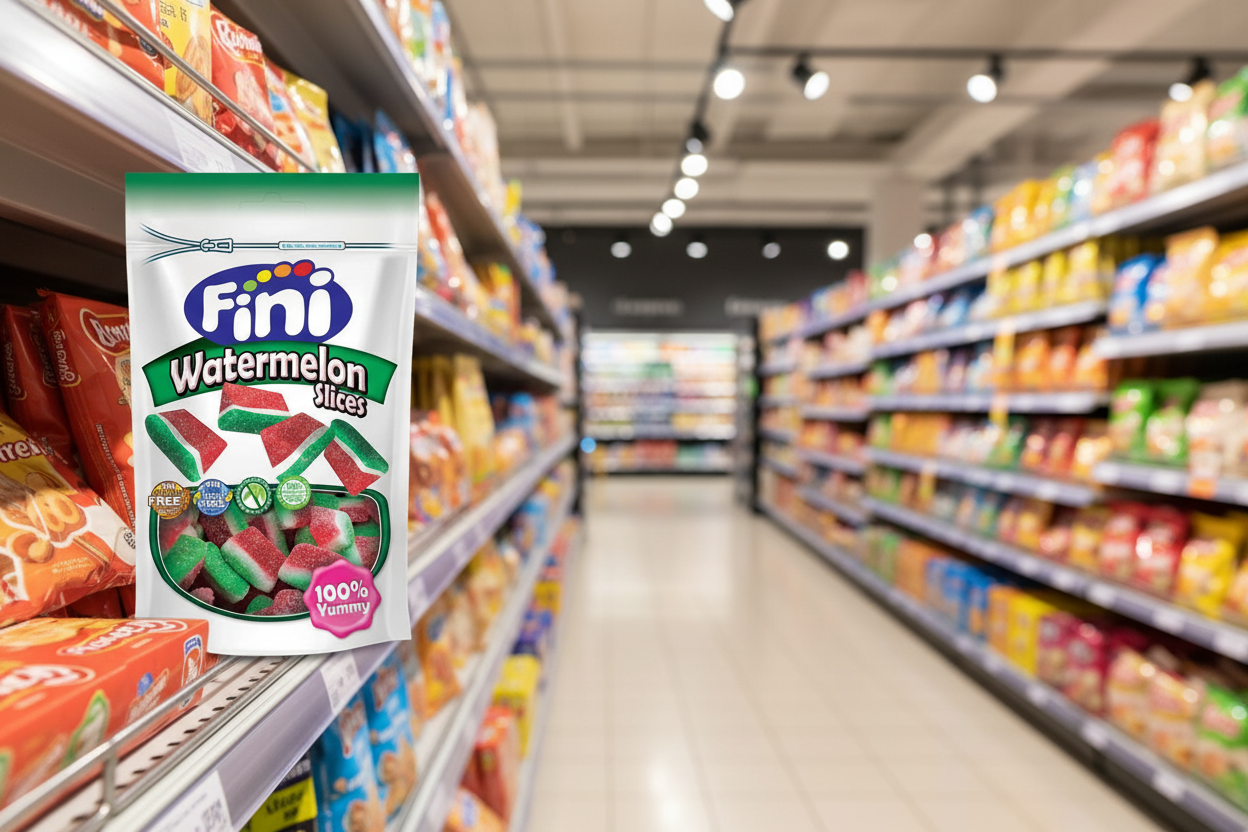 16 x Fini Watermelon Slices Pouch - 150Gm