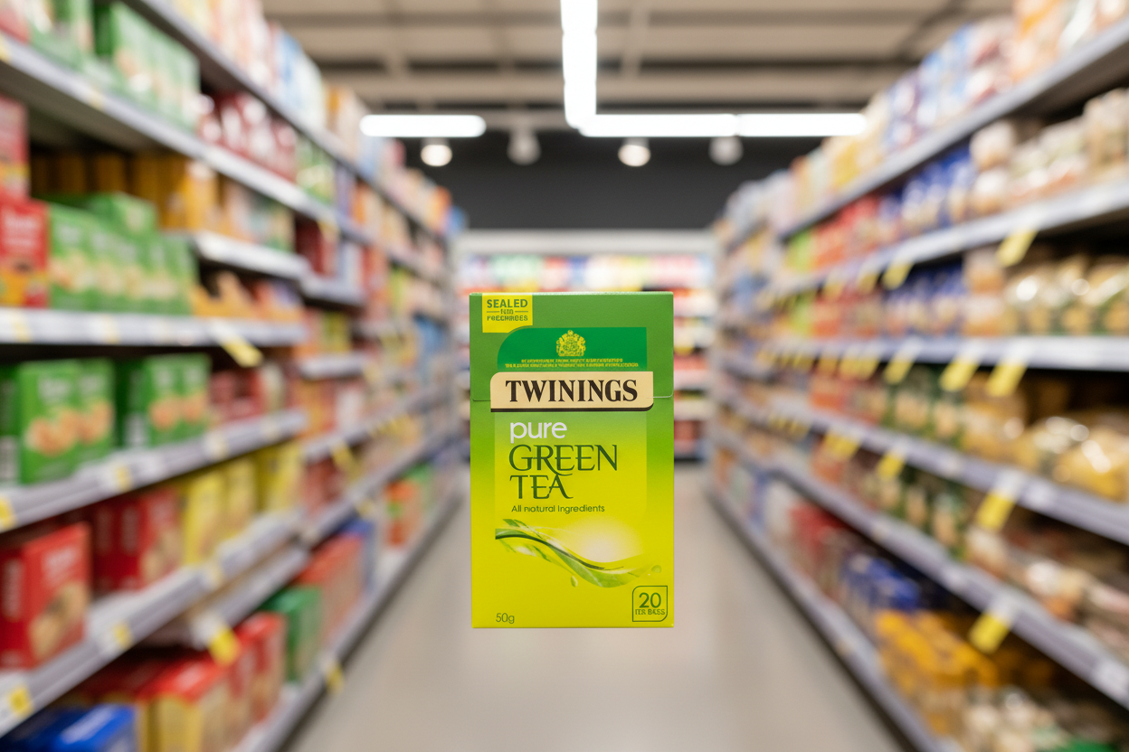 4 x Twinings Pure Green Tea 20