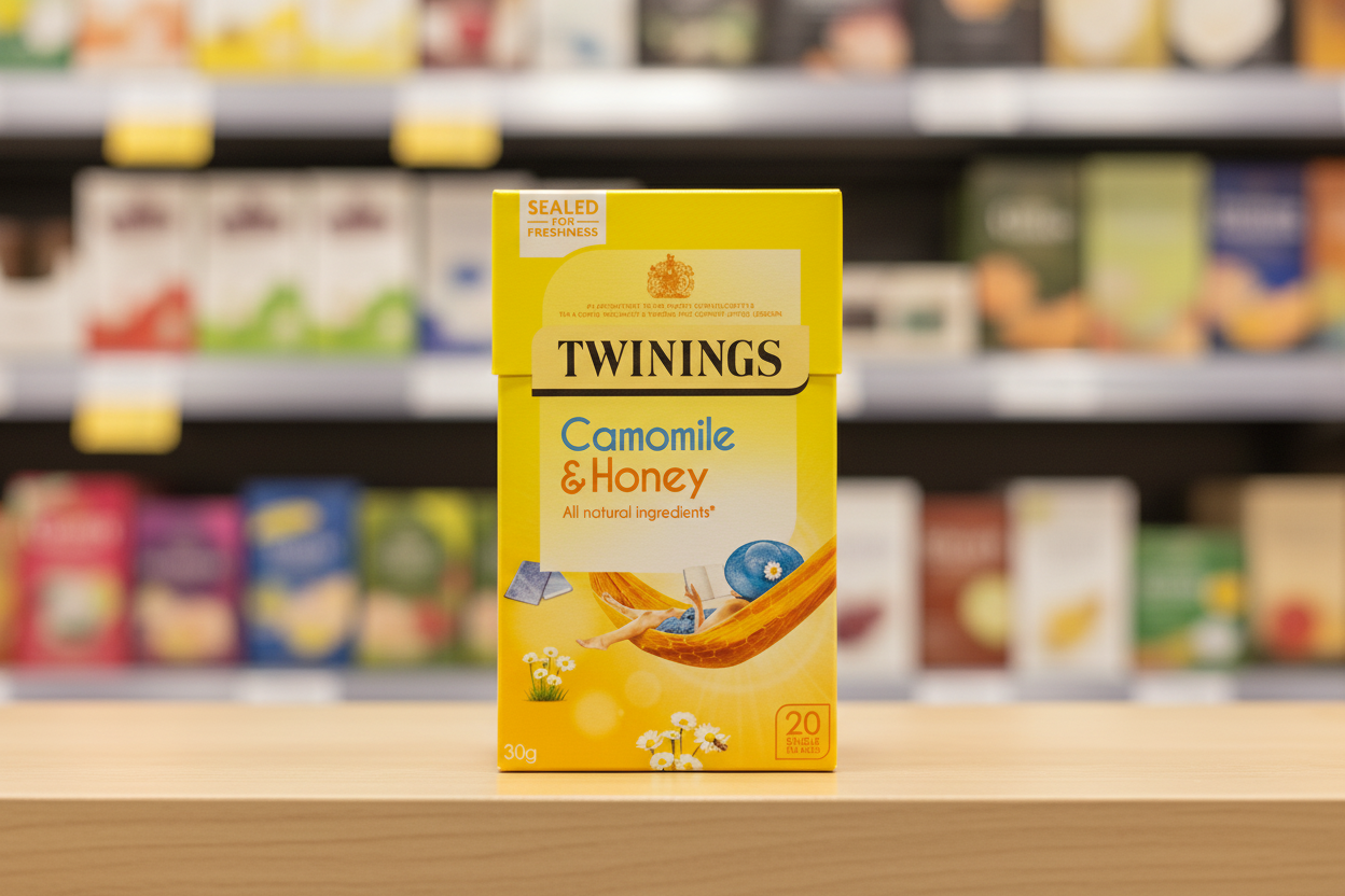 4 x Twinings Infusions Camomile & Honey 20