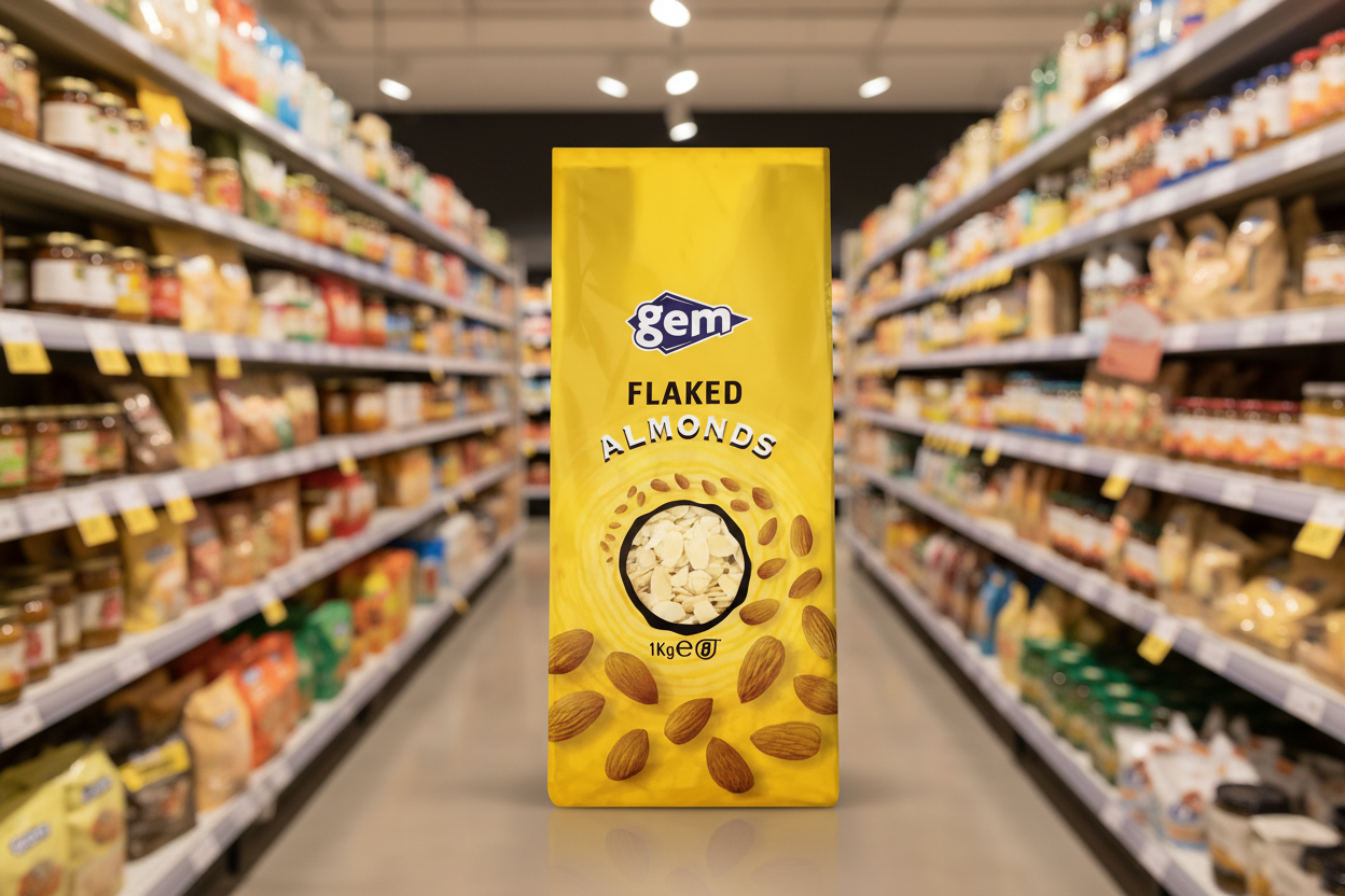 Gem Flaked Almonds 1Kg