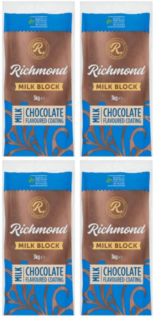 4 x Richmond Milk Block 3Kg