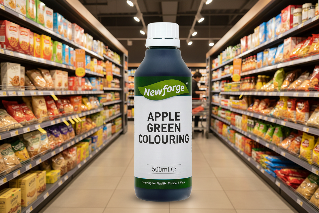 6 x Newforge Apple Green Colouring 500Ml