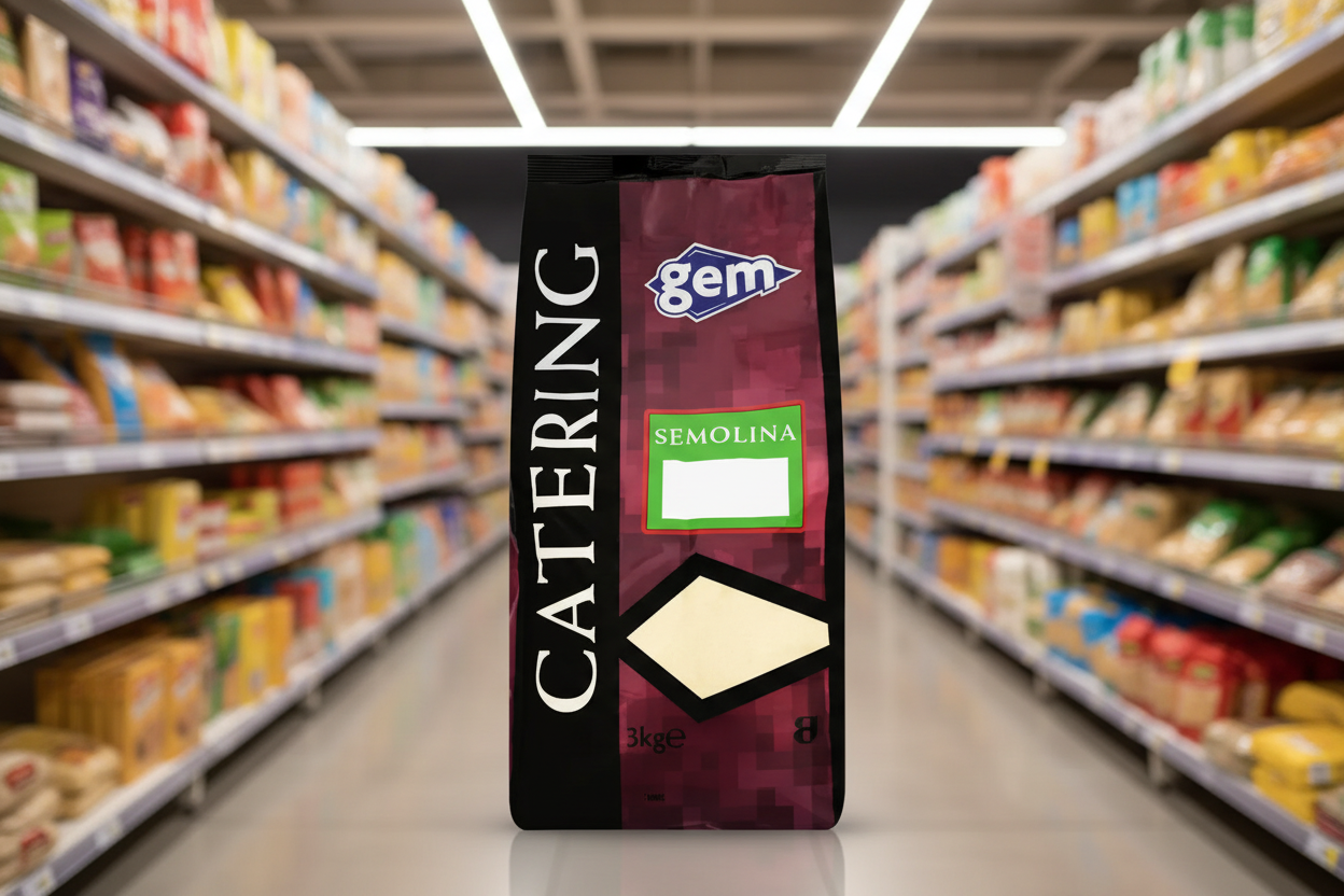 4 x Gem Semolina 3Kg