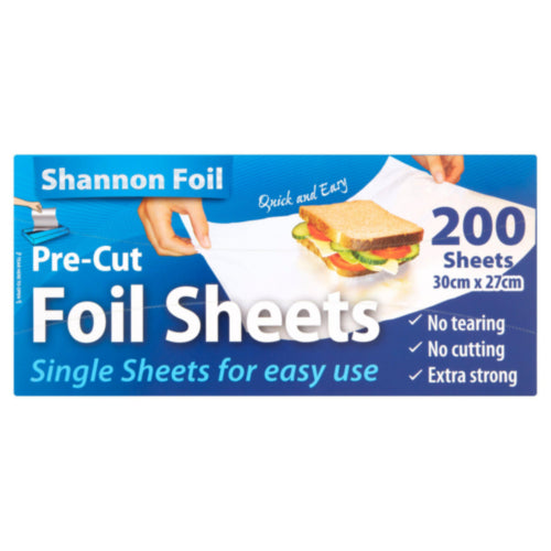 12 x Shannon Pre-Cut Foil 200 Sheets