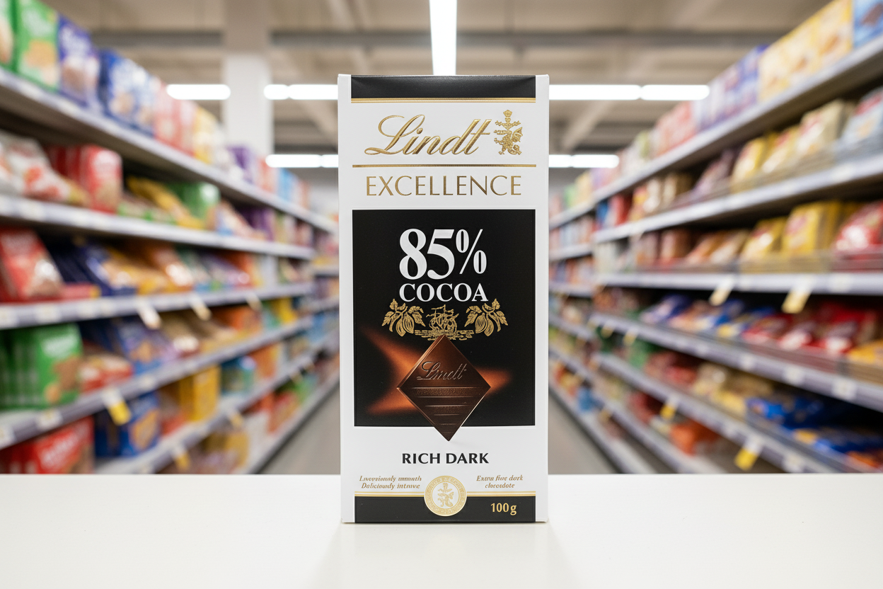 8 x Lindt Excellence 85% - 100GM