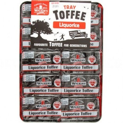 Tray Walkers Liquorice Toffee 100Gm