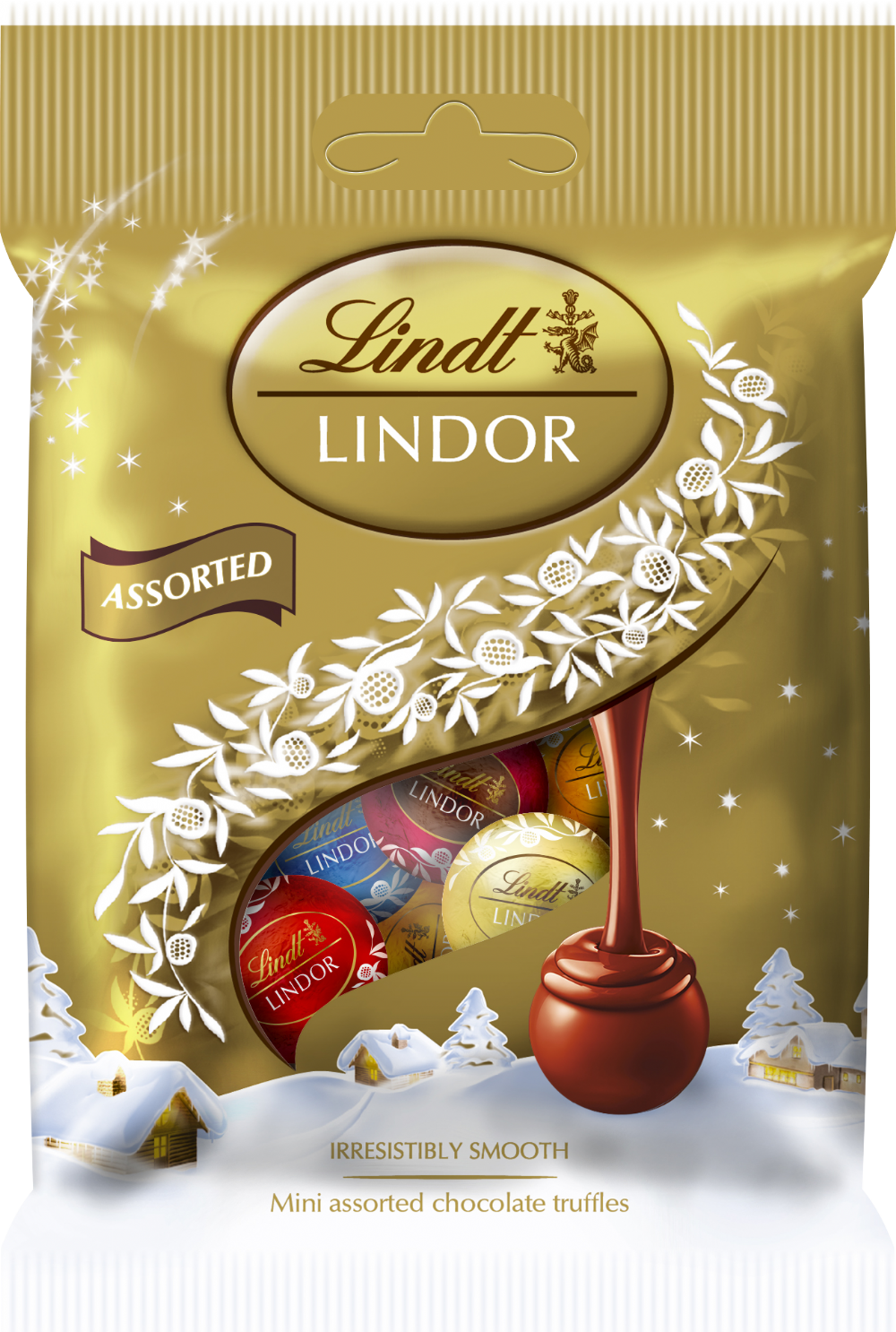 16 x Lindor Mini Assorted Truffles - 80GM