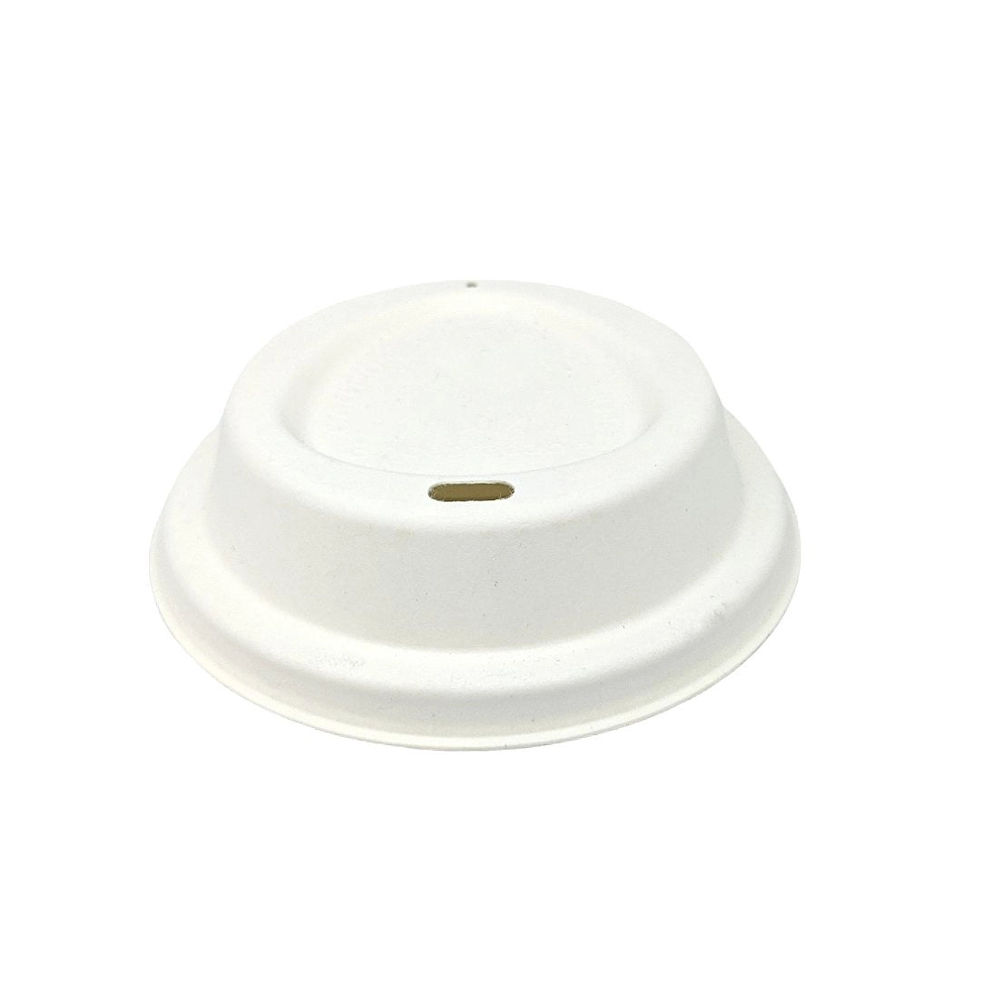 Green Spirit Hot Cup Lid Plastic Free 80Mm 50Pk