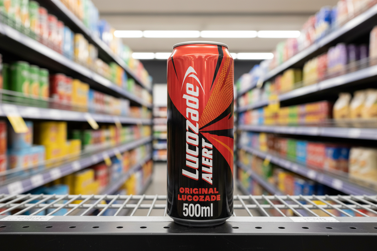 12 x Lucozade Alert Original Energy Drink 500Ml