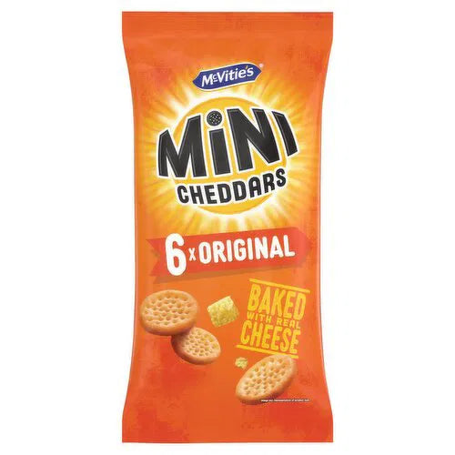 Mcvities Mini Cheddars 6pk - 6X23GM