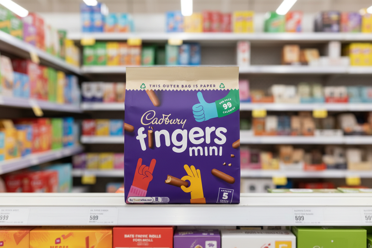 8 x Cadbury Fingers Biscuits 96.5G