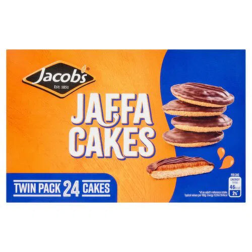 12 x Jacobs 24 Jaffa Cakes 300G