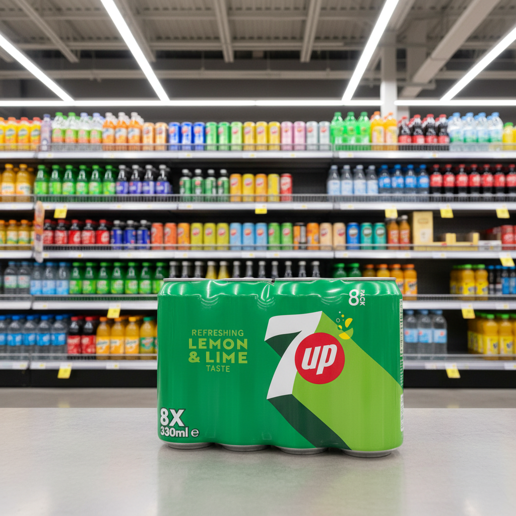 4 x 7Up Can 8 X 330Ml