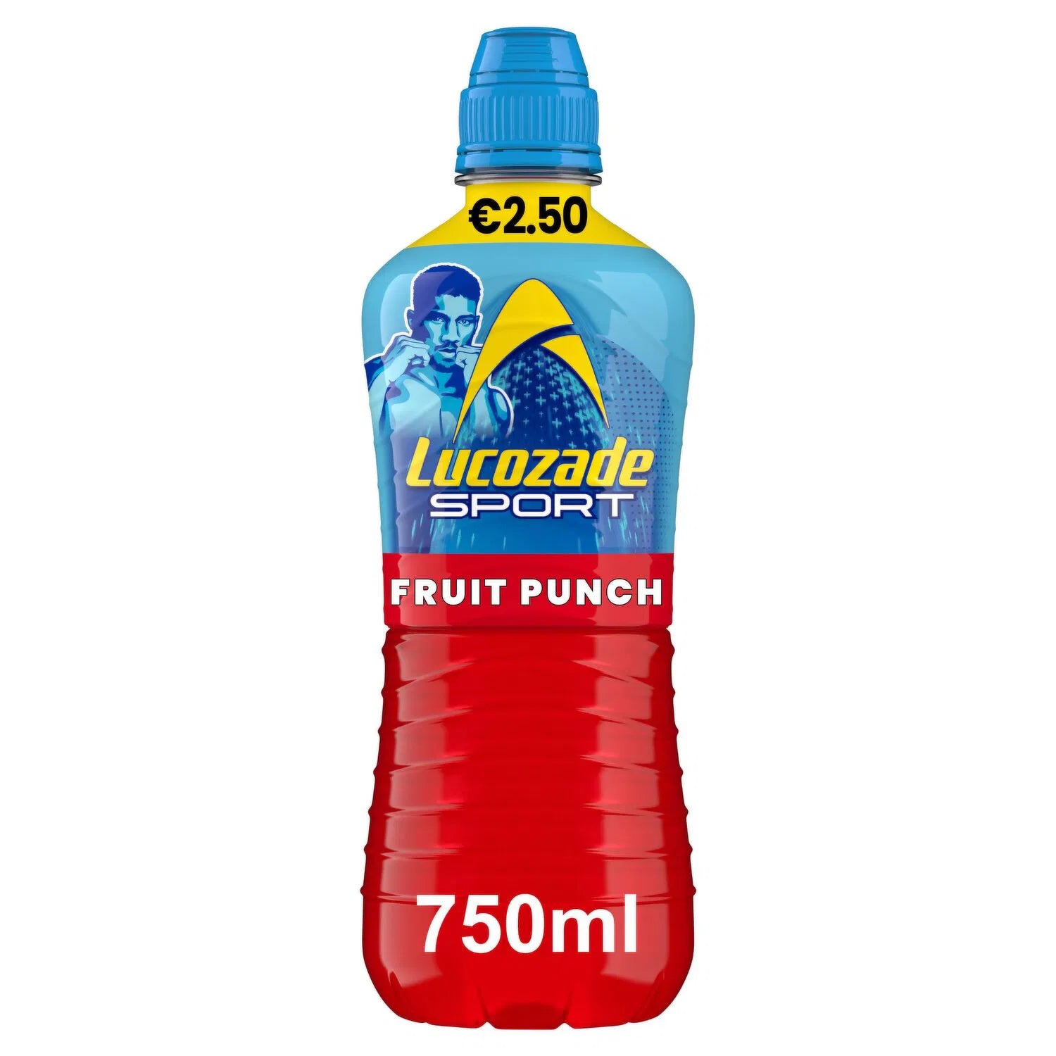 12 x Lucozade Sport Drink Fruit Punch 750Ml