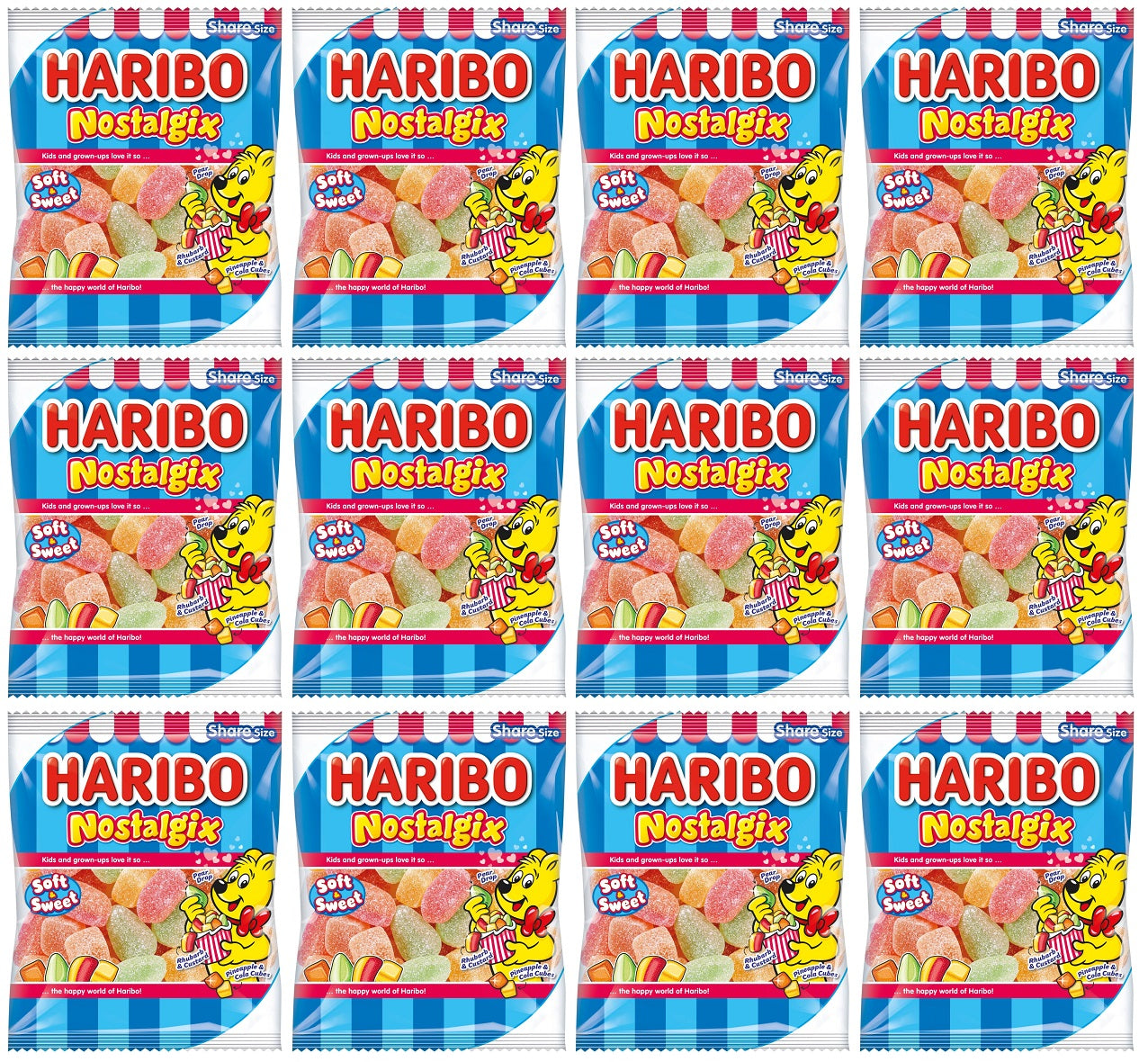 12 x Haribo Nostalgix 160G