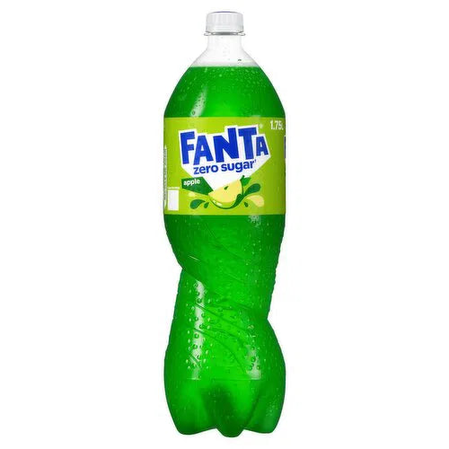 8 x Fanta Apple Zero Sugar 1.75L