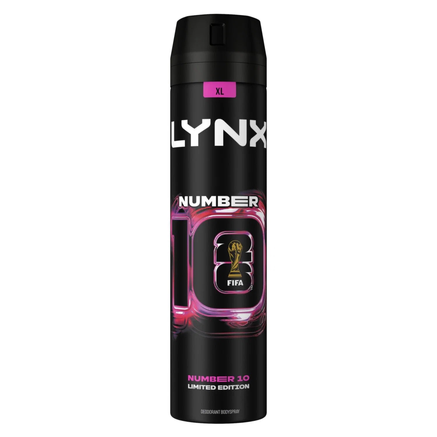 6 X Lynx Body Spray Fifa Number 10 - 150Ml