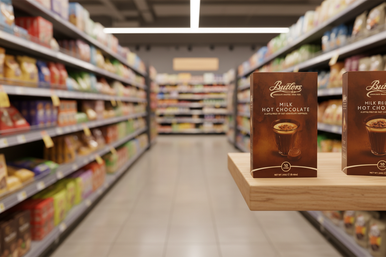 12 x Butlers Milk Hot Chocolate 240G