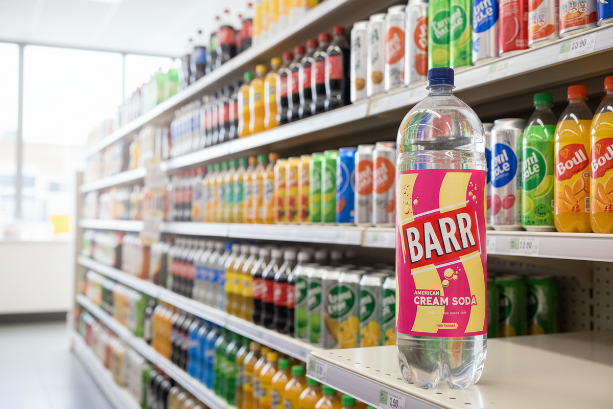 6 X Barr Cream Soda - 2Ltr