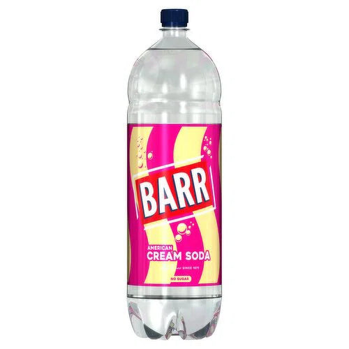 6 X Barr Cream Soda - 2Ltr