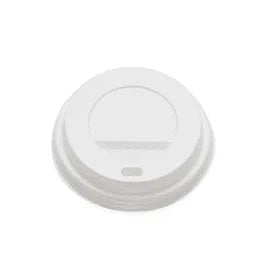 Hot Cup Lid White 90Mm 12/16Oz 100pk