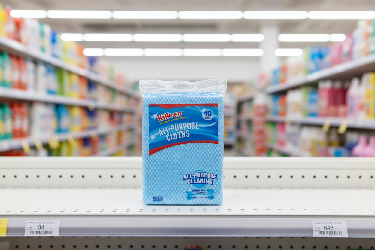 10 x Killeen 10 All Purpose Cloths