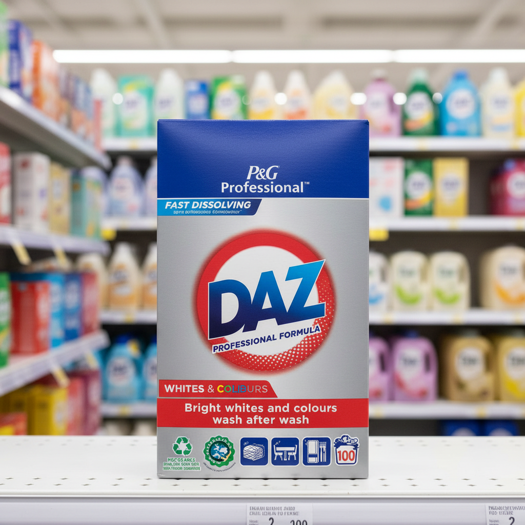 Daz Professional Washing Powder Laundry Detergent 100 Washes 6Kg