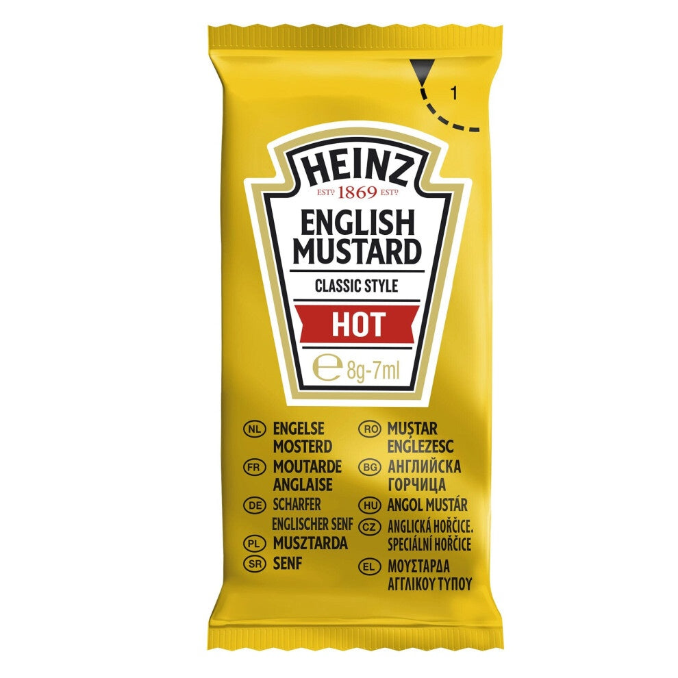 Heinz English Mustard Hot 7Ml