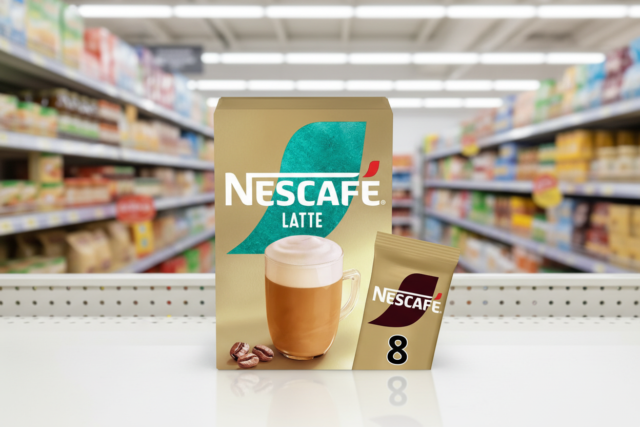6 x Nescafe Latte 8 X 18G (144G)