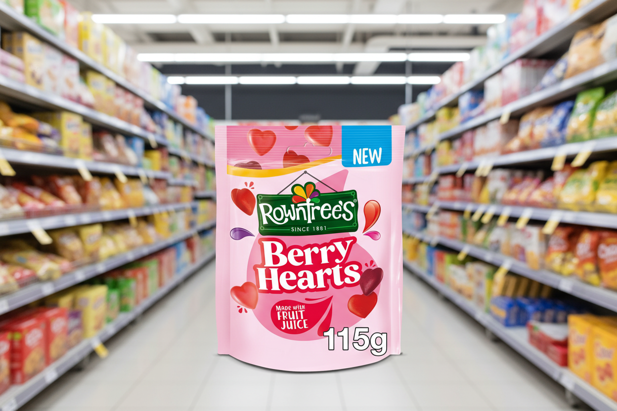 10 x Rowntree's Berry Hearts 115G