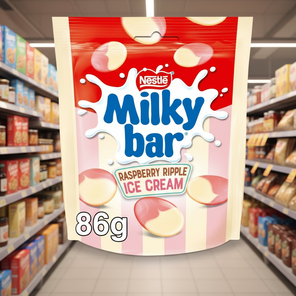 11 x Milkybar Raspberry Ripple Ice Cream 86G