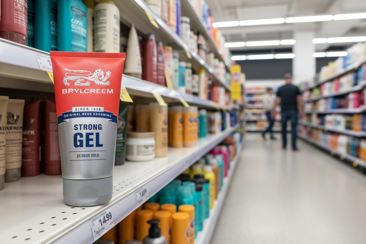 6 x Brylcreem Hair Gel Strong 150Ml