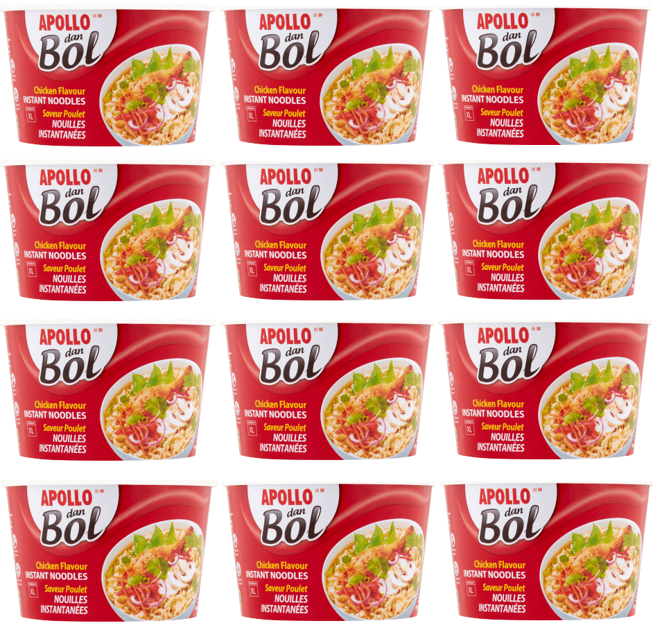 12 x Apollo Cup Noodles Chicken 85G
