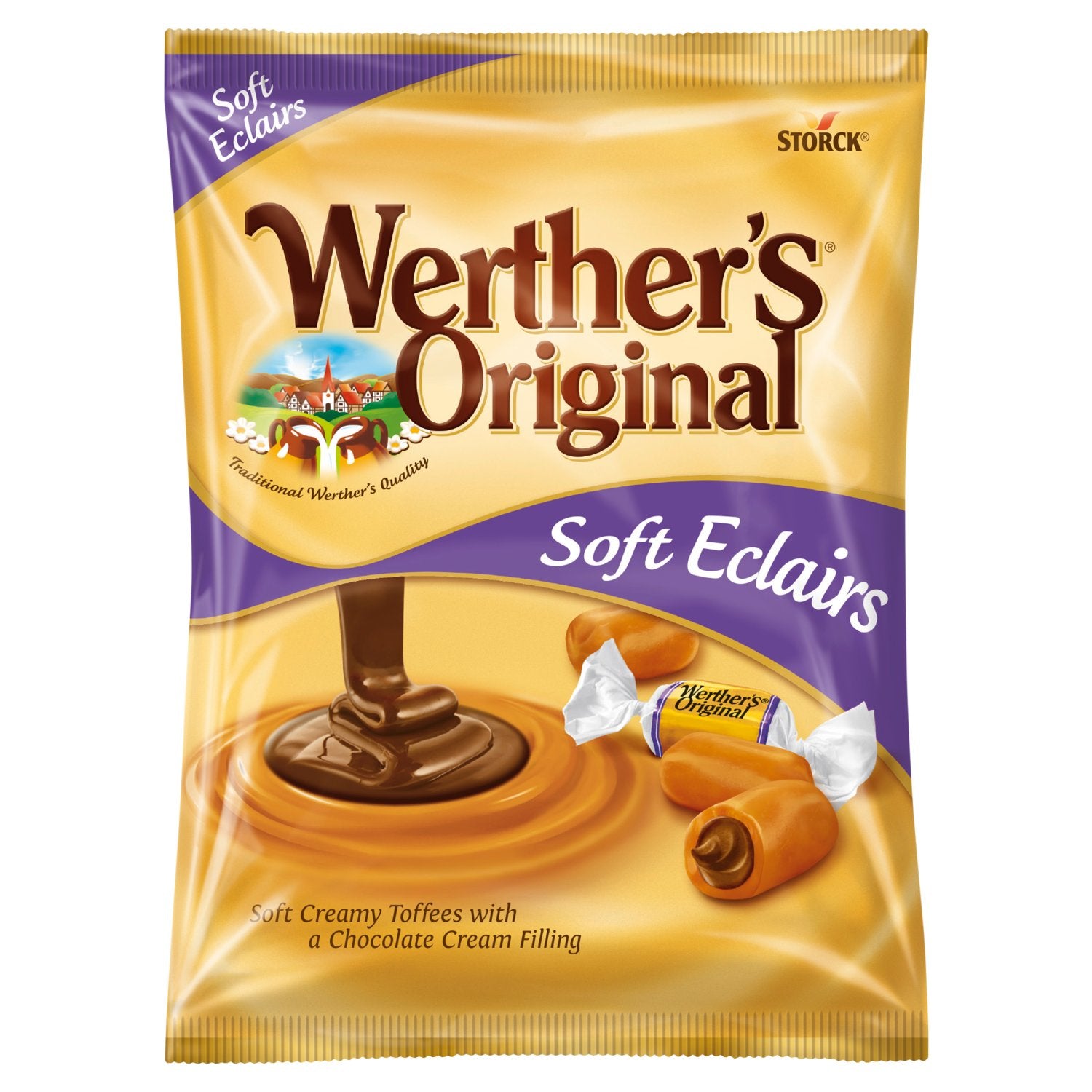 15 x Werthers Original Soft Eclairs 125G