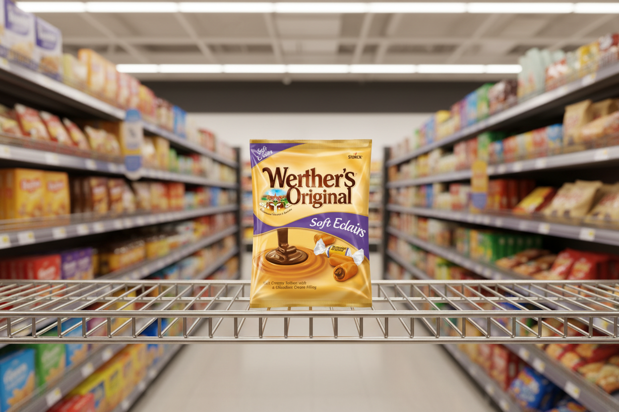 12 x Werthers Soft Eclair Bag - 100Gm