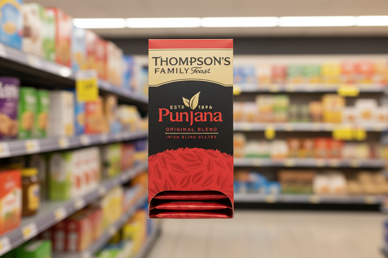 Thompsons Punjana String & Tag Teabags 25'