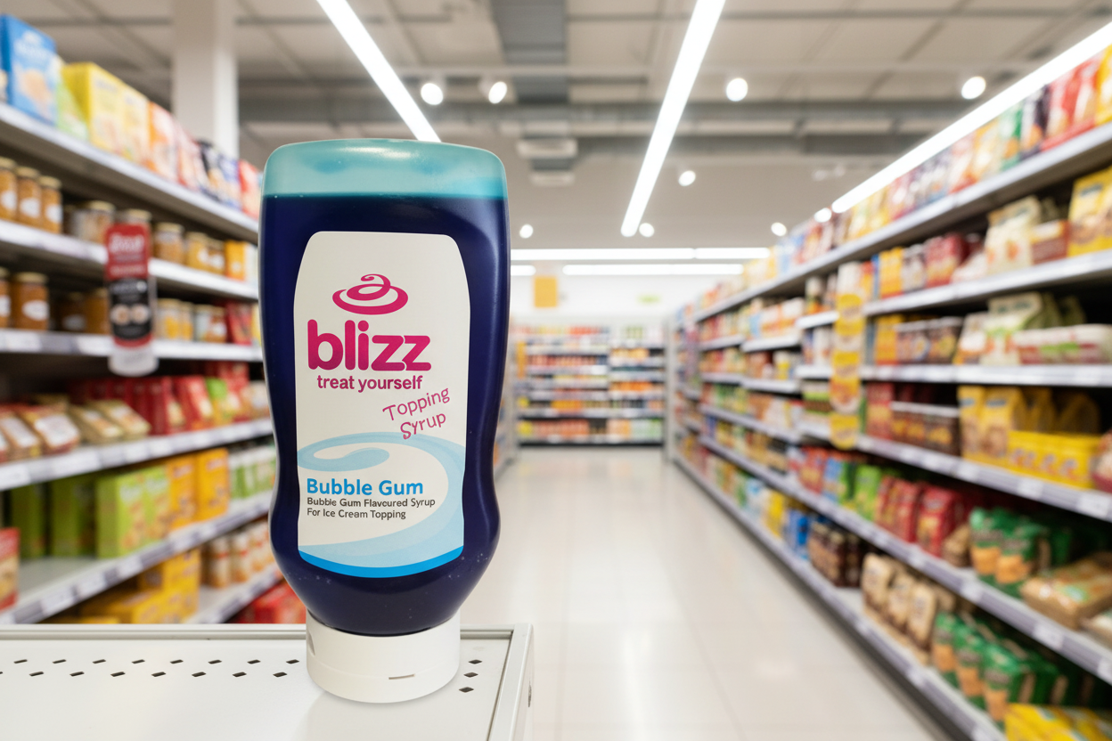 Blizz Topping Sauce Bubblegum 570Gm