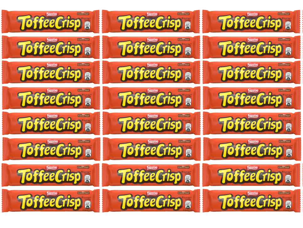 24 x Toffee Crisp 38Gm
