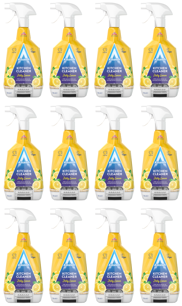 12 x Astonish Kitchen Cleaner 750Ml