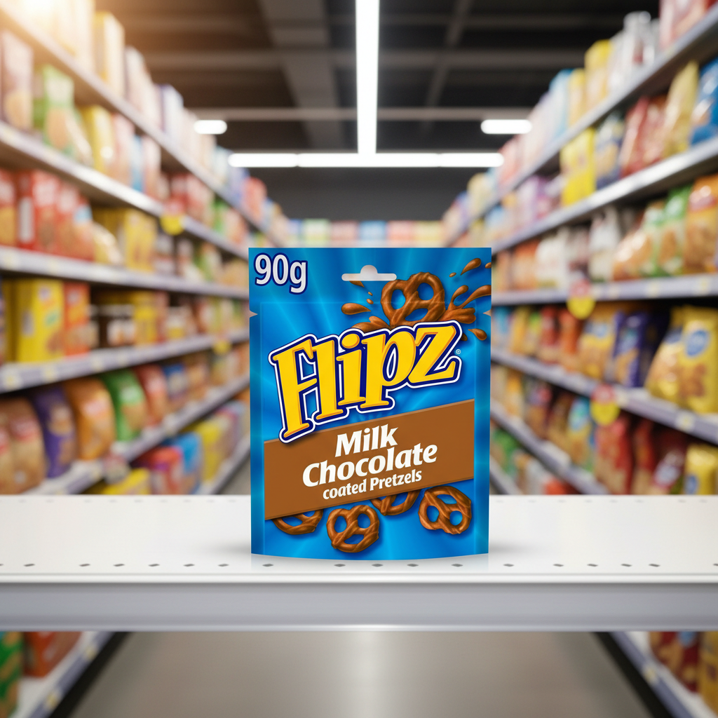 6 x Flipz Milk Chocolate Pretzels - 90g