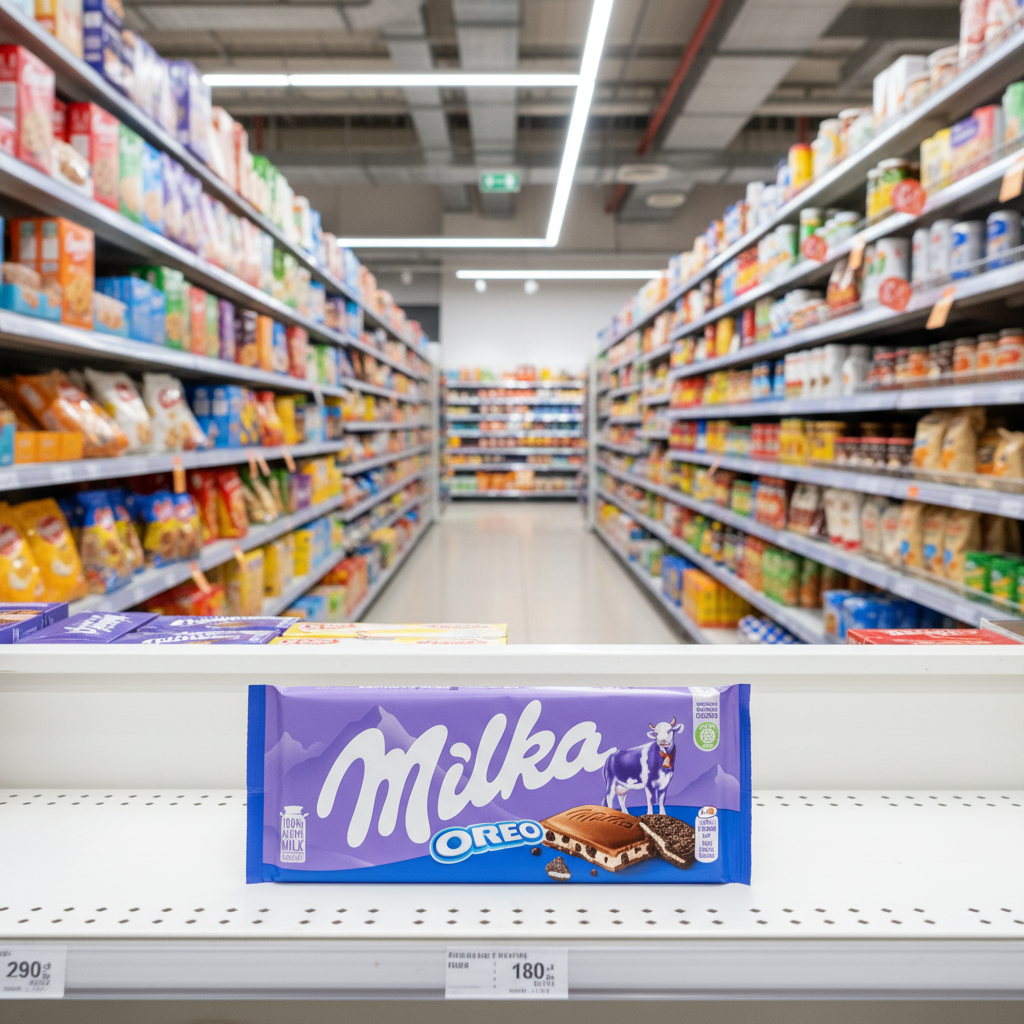 22 X Milka With Oreo Cookies Large Bar 100GM