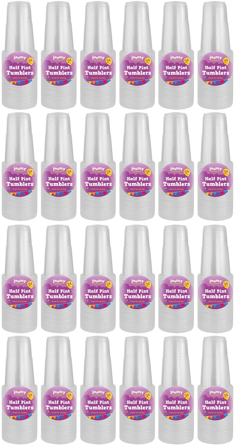 24 x Jaunty Half Pint Tumblers 24 Pack