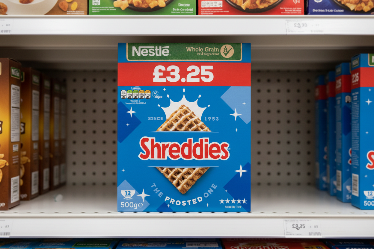 6 x Nestle Frosted Shreddies - 500GM