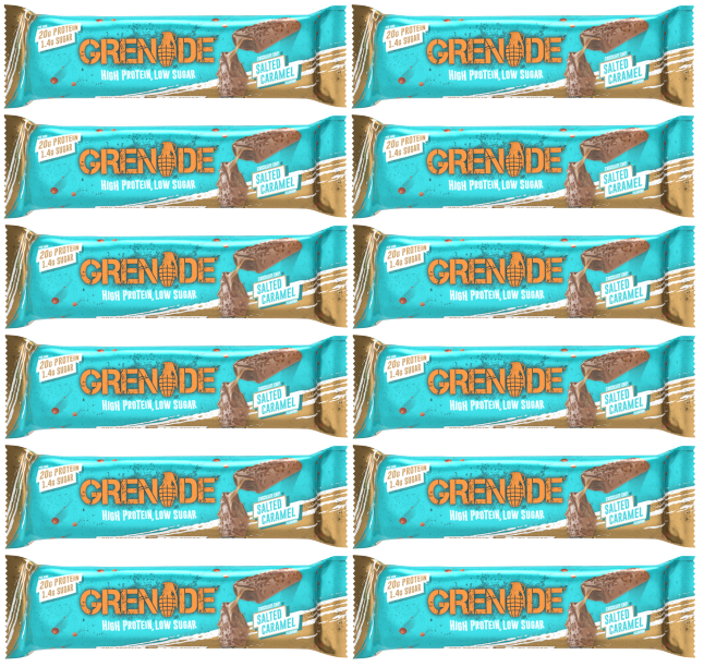 12 X Grenade Carb Killa Bar Salted Caramel 60G