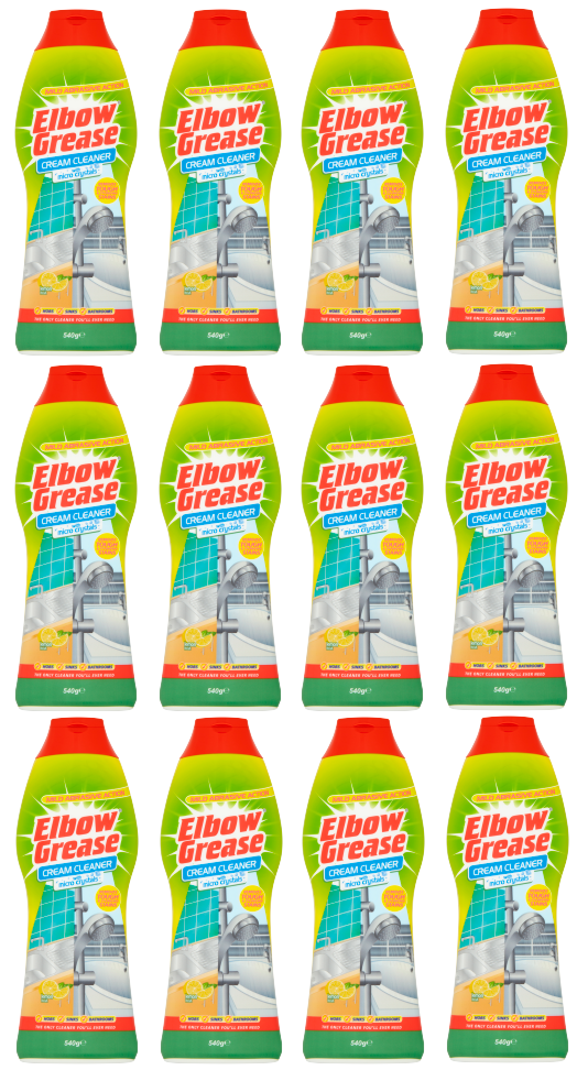 12 X Elbow Grease Cream Cleaner 500G