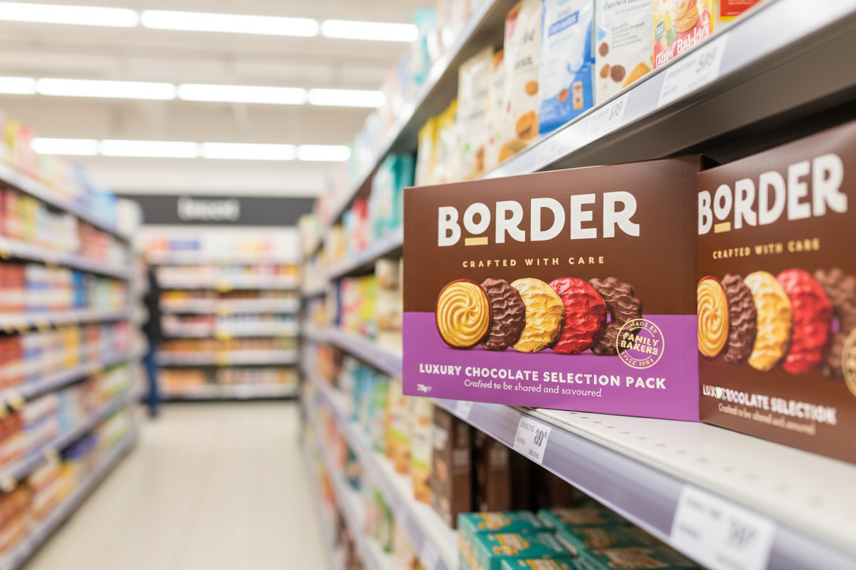 3 x Border Biscuits Luxury Chocolate Selection - 730GM