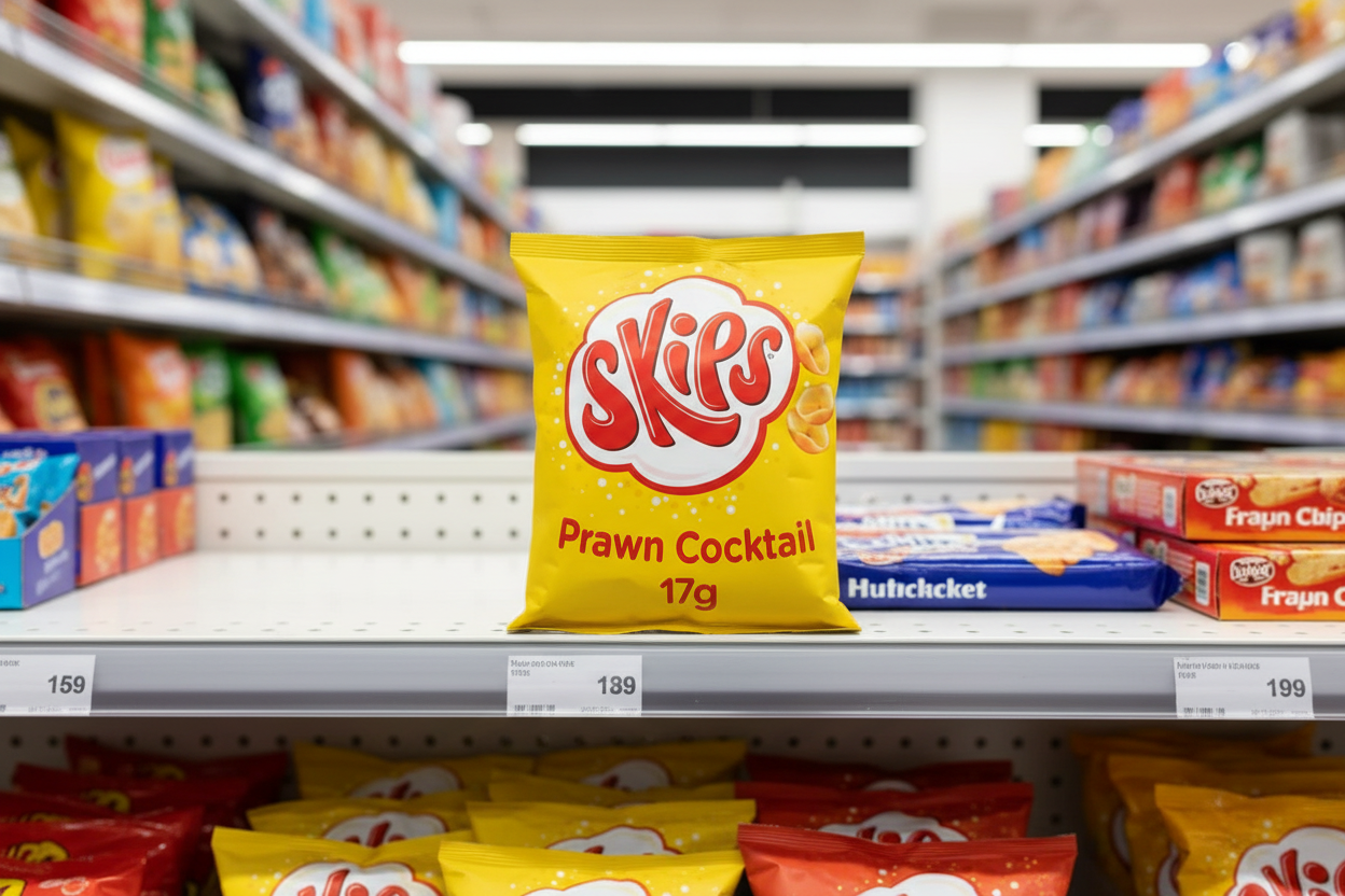 30 x Kp Skips Prawn Cocktail - 17GM